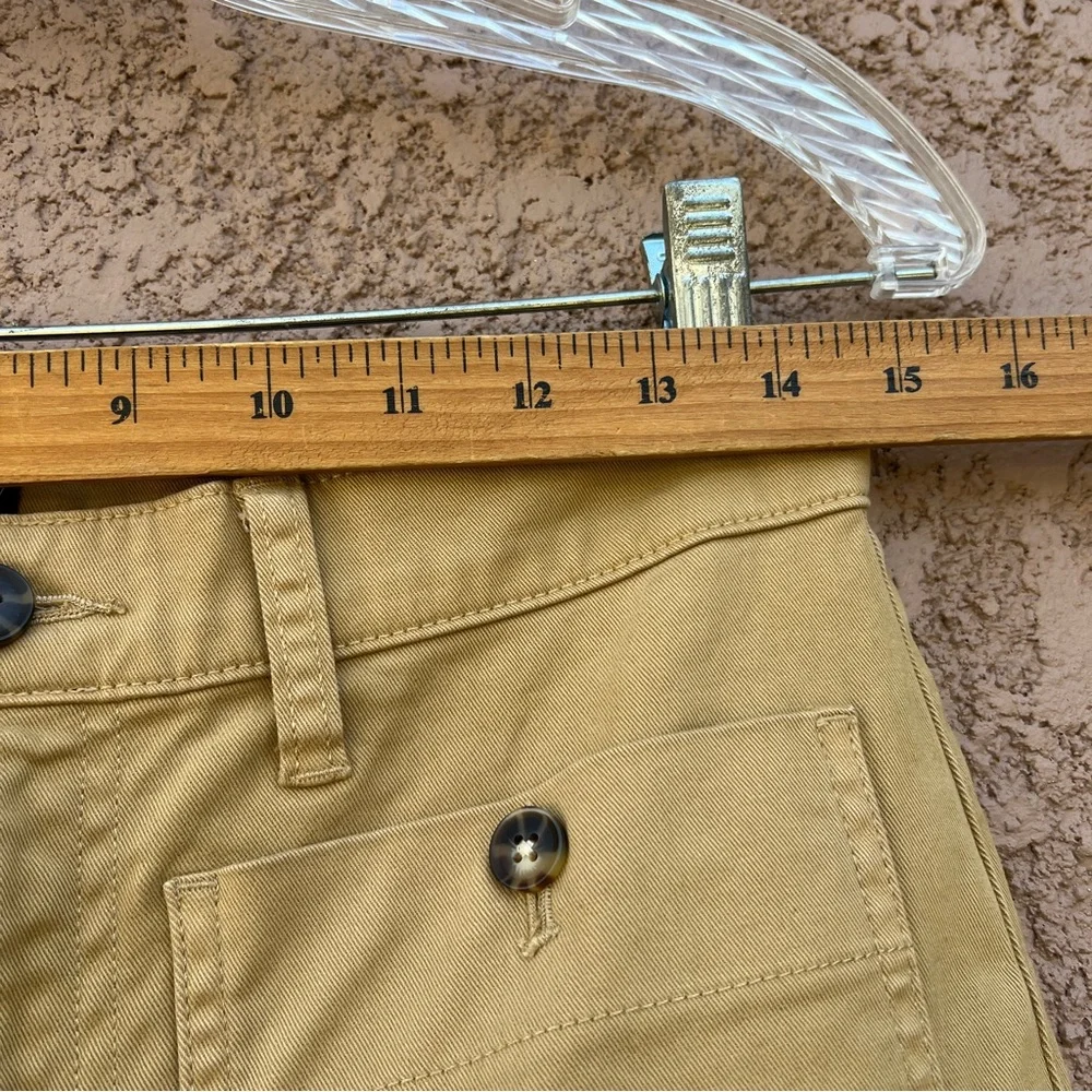 J. Crew Sailor‎ Pants Women's Size 27 Khaki Tan Casual Minimalist Contemporary